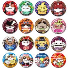Load image into Gallery viewer, PRE-ORDER MEGA CAT PROJECT NYAN PIECE NYAN! Metal Badge Collection (repeat) Box of 16 One Piece