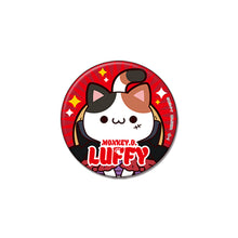Load image into Gallery viewer, PRE-ORDER MEGA CAT PROJECT NYAN PIECE NYAN! Metal Badge Collection (repeat) Box of 16 One Piece