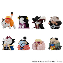 Load image into Gallery viewer, PRE-ORDER MEGA CAT PROJECT Nyan Piece Nyan! Luffy & the Seven Warlords of the Sea (repeat) Box of 8 One Piece