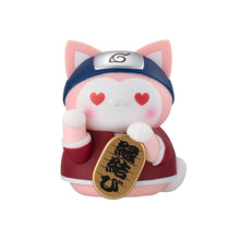 Load image into Gallery viewer, PRE-ORDER MEGA CAT PROJECT Nyaruto! Beckoning cat FORTUNE One more time! Set of 6 Naruto Shippuden