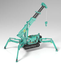 Load image into Gallery viewer, PRE-ORDER MODEROID MAEDA SEISAKUSHO Spider Crane (Green) (re-run)