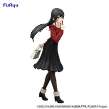Load image into Gallery viewer, PRE-ORDER Mai Sakurajima Trio-Try-iT Figure Winter Outfit ver. Rascal Does Not Dream of a Bunny Girl Senpai