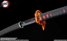 Load image into Gallery viewer, PRE-ORDER PROPLICA Nichirin Sword (Tanjiro Kamado) Kyojuro Rengoku's Sword Guard Demon Slayer: Kimetsu No Yaiba