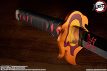 Load image into Gallery viewer, PRE-ORDER PROPLICA Nichirin Sword (Tanjiro Kamado) Kyojuro Rengoku's Sword Guard Demon Slayer: Kimetsu No Yaiba