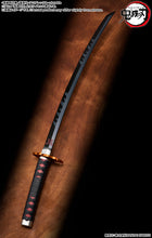 Load image into Gallery viewer, PRE-ORDER PROPLICA Nichirin Sword (Tanjiro Kamado) Kyojuro Rengoku's Sword Guard Demon Slayer: Kimetsu No Yaiba