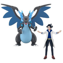 Load image into Gallery viewer, PRE-ORDER Pokemon Scale World Professor Sycamore & Mega Charizard X Kalos Region