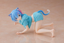 Load image into Gallery viewer, PRE-ORDER Rem Desktop Cute Figure Cat Roomwear Ver. Re:Zero Starting Life in Another World