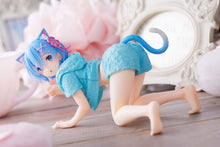 Load image into Gallery viewer, PRE-ORDER Rem Desktop Cute Figure Cat Roomwear Ver. Re:Zero Starting Life in Another World
