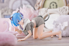 Load image into Gallery viewer, PRE-ORDER Rem Desktop Cute Figure Cat Roomwear ver. Re:Zero Starting Life in Another World Renewal Edition