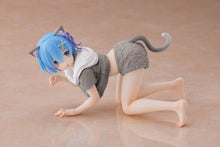 Load image into Gallery viewer, PRE-ORDER Rem Desktop Cute Figure Cat Roomwear ver. Re:Zero Starting Life in Another World Renewal Edition