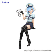 Load image into Gallery viewer, PRE-ORDER Rem Police Officer Cap with Dog Ears Noodle Stopper Figure Re:Zero -Starting Life in Another World
