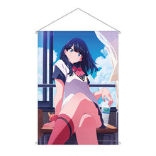 Load image into Gallery viewer, PRE-ORDER Rikka Takarada B2 Tapestry Gridman Universe