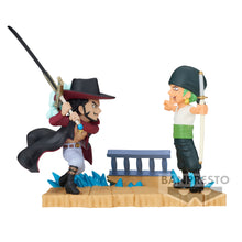 Load image into Gallery viewer, PRE-ORDER Roronoa Zoro vs. Dracule Mihawk World Collectable Figure Log Stories One Piece