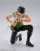 Load image into Gallery viewer, PRE-ORDER S.H.Figuarts Roronoa Zoro Romance Dawn One Piece