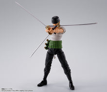 Load image into Gallery viewer, PRE-ORDER S.H.Figuarts Roronoa Zoro Romance Dawn (repeat) One Piece