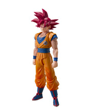 Load image into Gallery viewer, PRE-ORDER S.H.Figuarts Super Saiyan God Son Goku God Aura Dragon Ball Super (repeat)