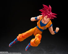 Load image into Gallery viewer, PRE-ORDER S.H.Figuarts Super Saiyan God Son Goku God Aura Dragon Ball Super (repeat)