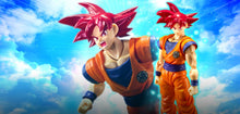 Load image into Gallery viewer, PRE-ORDER S.H.Figuarts Super Saiyan God Son Goku Saiyan God of Virtue Dragon Ball Z