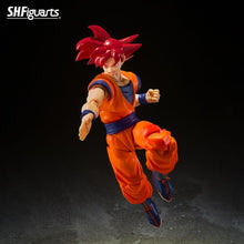 Load image into Gallery viewer, PRE-ORDER S.H.Figuarts Super Saiyan God Son Goku Saiyan God of Virtue Dragon Ball Z
