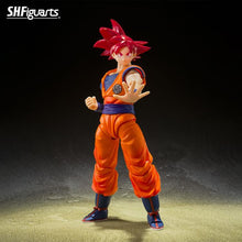 Load image into Gallery viewer, PRE-ORDER S.H.Figuarts Super Saiyan God Son Goku Saiyan God of Virtue Dragon Ball Z