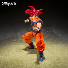Load image into Gallery viewer, PRE-ORDER S.H.Figuarts Super Saiyan God Son Goku Saiyan God of Virtue Dragon Ball Z