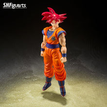 Load image into Gallery viewer, PRE-ORDER S.H.Figuarts Super Saiyan God Son Goku Saiyan God of Virtue Dragon Ball Z
