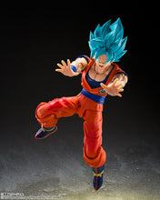 Load image into Gallery viewer, PRE-ORDER S.H.Figuarts Super Saiyan God Super Saiyan Son Goku Blue Power Ascending Limits Dragon Ball Super
