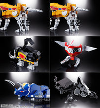 Load image into Gallery viewer, PRE-ORDER SOUL OF CHOGOKIN GX-72 Megazord & GX-78 Dragon Ceasar Set Mighty Morphin Power Rangers