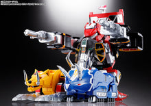 Load image into Gallery viewer, PRE-ORDER SOUL OF CHOGOKIN GX-72 Megazord & GX-78 Dragon Ceasar Set Mighty Morphin Power Rangers