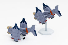 Load image into Gallery viewer, PRE-ORDER SYUTO Tiny Scale 1/350 UNAF Close Air Support VTOL Aircraft YAGR-3B Evangelion: New Theatrical Edition