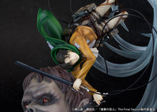 Load image into Gallery viewer, PRE-ORDER Scale Figure "Levi vs Beast Titan ver." Attack on Titan