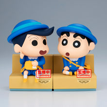 Load image into Gallery viewer, PRE-ORDER Shin-chan Let's Go to Kindergarten with Kazama-kun Crayon Shinchan