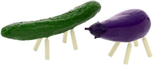 Load image into Gallery viewer, PRE-ORDER Shoryo Uma Plastic Model Cucumber and Eggplant