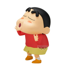 Load image into Gallery viewer, PRE-ORDER Sinnosuke Nohara Doki Ga Mune Mune Big Sofvimates Crayon Shinchan