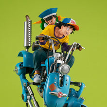 Load image into Gallery viewer, PRE-ORDER Son Goku & Son Gohan on Robot Desktop Real McCOYEX Dragon Ball Z