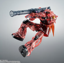 Load image into Gallery viewer, PRE-ORDER THE ROBOT SPIRITS MS-06S Zaku II Custom Clear Mobile Suit Gundam