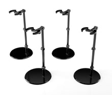 Load image into Gallery viewer, PRE-ORDER The Simple Stand mini x4 Black (for Small Figures & Chibi Figures)