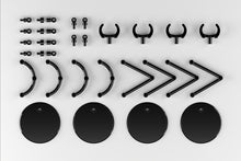 Load image into Gallery viewer, PRE-ORDER The Simple Stand mini x4 Black (for Small Figures & Chibi Figures)