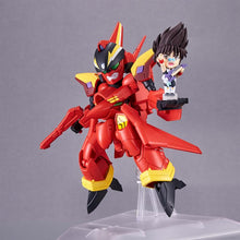 Load image into Gallery viewer, PRE-ORDER Tiny Session VF-19 Custom Fire Valkyrie & Nekki Basara Macross 7 Figure Set