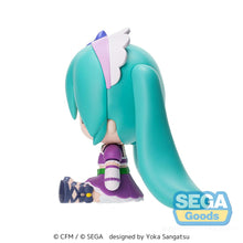 Load image into Gallery viewer, PRE-ORDER fuwa petit Hatsune Miku x Love and Berry Dress Up and Dance! Sparkly Purple Chibi Figure
