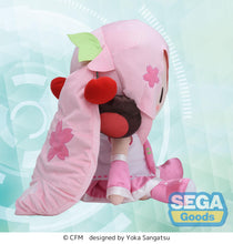 Load image into Gallery viewer, PRE-ORDER fuwa petit Sakura Miku Dodeka Jumbo Plush