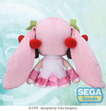 Load image into Gallery viewer, PRE-ORDER fuwa petit Sakura Miku Dodeka Jumbo Plush