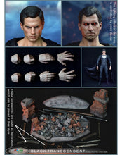 Load image into Gallery viewer, PRE-ORDER 1/6 Scale Superman Black Suit TRANSCENDENT