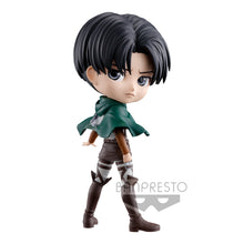 Load image into Gallery viewer, Banpresto Q Posket Levi Ackerman Ver A Attack on Titan: Shingeki no Kyojin Figure