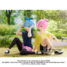 Load image into Gallery viewer, Banpresto Rem Relax Time  Training Style Ver Re:Zero Starting Life in Another World Figure