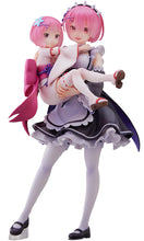 Load image into Gallery viewer, PRE-ORDER 1/7 Scale Ram & Childhood Ram Re:Zero Starting Life in Another World