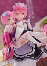 Load image into Gallery viewer, PRE-ORDER 1/7 Scale Ram & Childhood Ram Re:Zero Starting Life in Another World