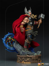 Load image into Gallery viewer, PRE-ORDER 1/10 Scale Thor Unleashed Deluxe Art - Marvel Comics Statue
