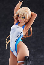 Load image into Gallery viewer, PRE-ORDER 1/7 Scale Kouhai-chan of the Swimming Club Blue Line Swimsuit Ver.