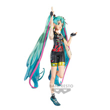 Load image into Gallery viewer, PRE-ORDER Hatsune Miku Banpresto Chronicle Racing Ver. EST Print & Hair (Racing Miku -2019!) Team Ukyo Cheering Ver.